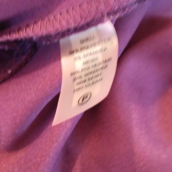 Calvin Klein Illusion Trim Fit and Flare Cabernet Sleeveless Dress - Picture 6 of 10